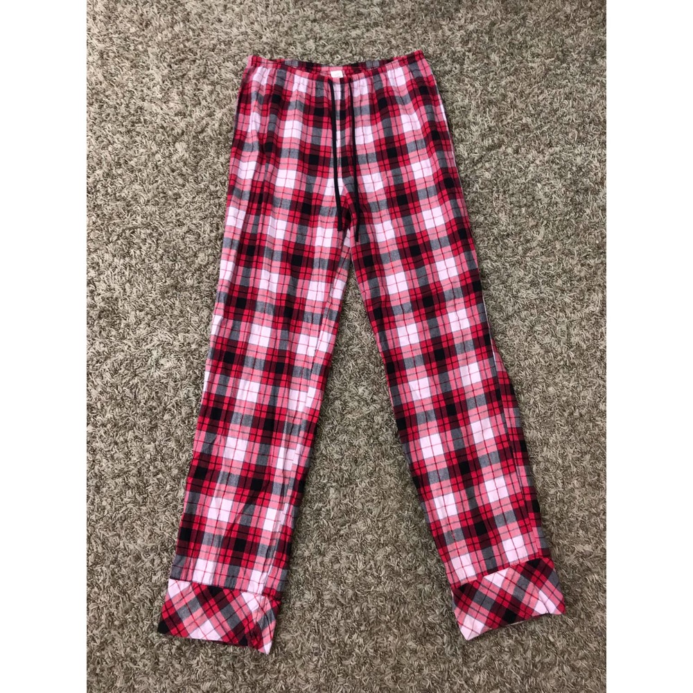 Victoria’s Secret red plaid flannel pajama pants
